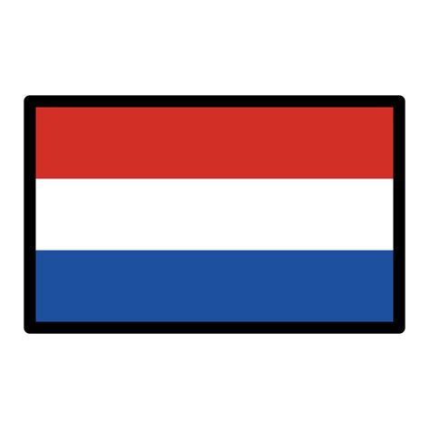 🇳🇱 Flag: Netherlands Emoji, NL Flag Emoji, Dutch Flag Emoji