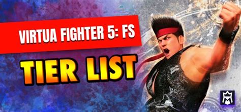 Virtua Fighter 5: Final Showdown Tier List (November 2024)