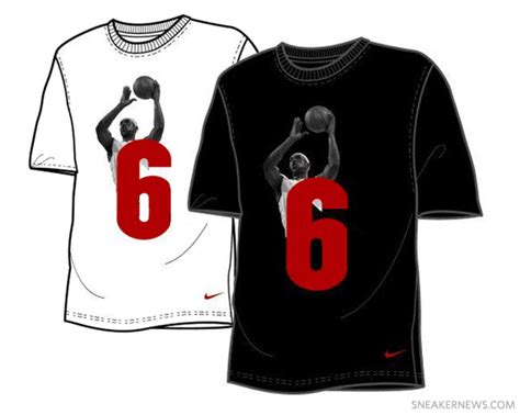 Nike Basketball - LeBron James 'Number 6' Tees - SneakerNews.com