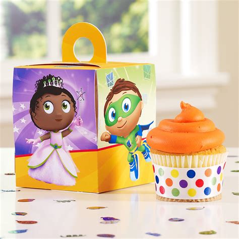 Super Why! Cupcake Boxes - ThePartyWorks