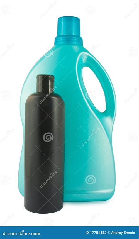 Two plastic bottles stock photo. Image of human, liquid - 17781432