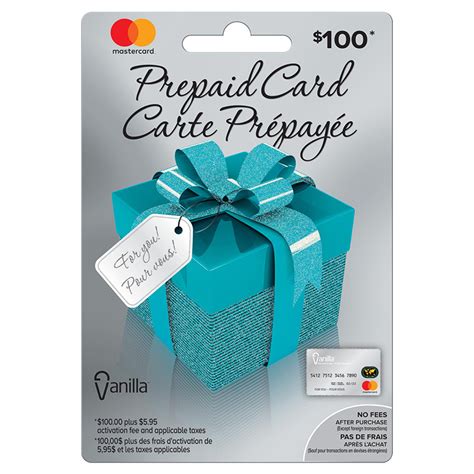 Vanilla Mastercard Gift Card - $100 | London Drugs