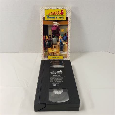 Vintage Barney & Friends VHS Alphabet Soup 1992 Time Life Video ...