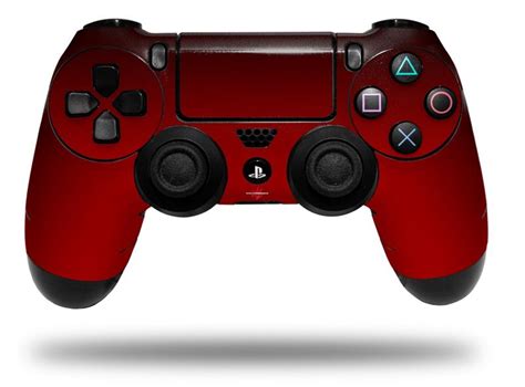 Sony PS4 Controller Skins Smooth Fades Red Black | WraptorSkinz