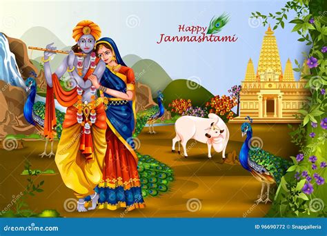 Radha Krishna Janmashtami Wallpaper