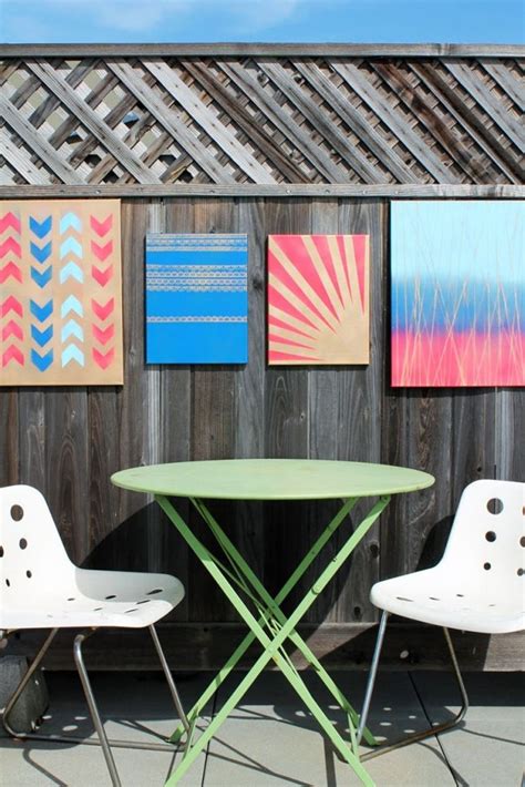 Home Is Where the Art Is: 4 Simple Ways to Make Spray Paint Wall Art ...