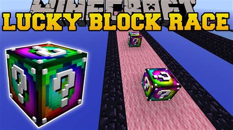 Minecraft: EPIC SPIRAL LUCKY BLOCK RACE - Lucky Block Mod - Modded Mini ...