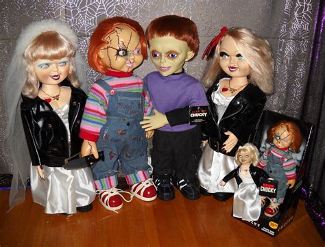 24" Chucky Dolls, Animated Chucky Doll, Tiffany Ray Doll, Glen Glenda ...