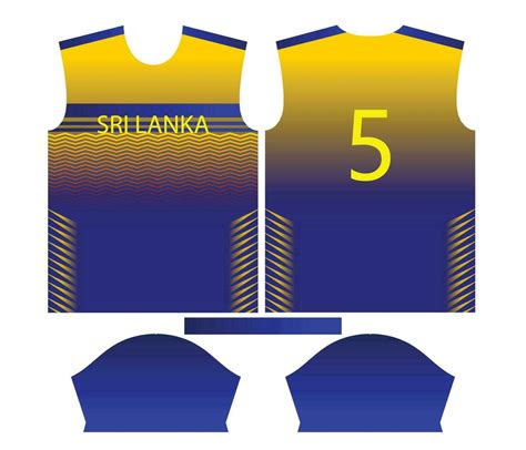 Srilanka cricket team sports kid design or Sri Lankan cricket jersey ...