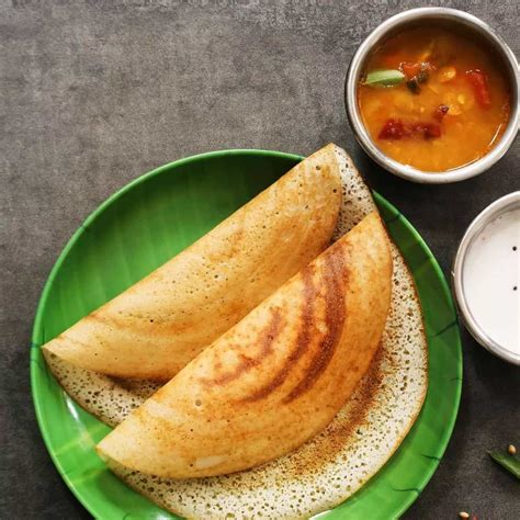 How to make Crispy Ghee Roast Dosa With Kerala Style Sambar Recipe ...