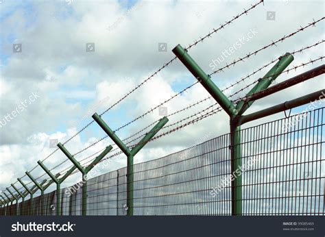 Prison Fence Stock Photo 99085469 : Shutterstock