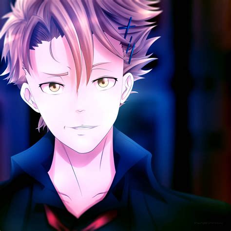 Smirk by AruuYuda on DeviantArt in 2021 | Psycho pass, Cute anime guys ...