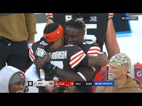 Steelers vs. Browns CRAZY ENDING! : r/Browns