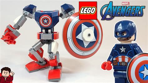 LEGO Avengers Captain America Mech (76168) - 2021 Set Review - Brickhubs