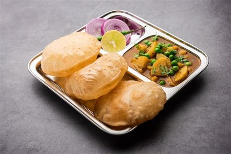 Premium Photo | Poori masala curry or aloo sabzi for puri