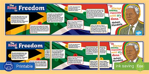 The Road To Freedom - Twinkl South Africa (teacher made)