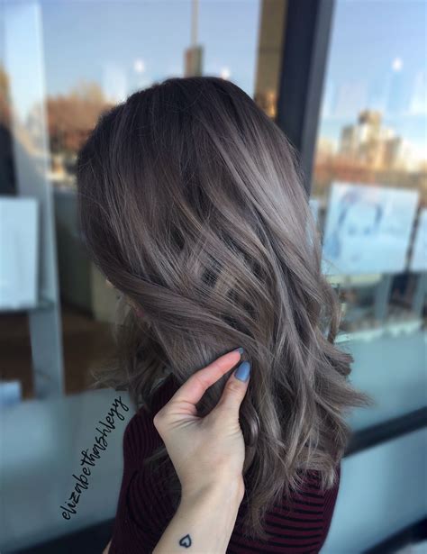 Greige hair | Rooty Ash Blonde | Rooty Grey Hair | Elizabethashleyy ...