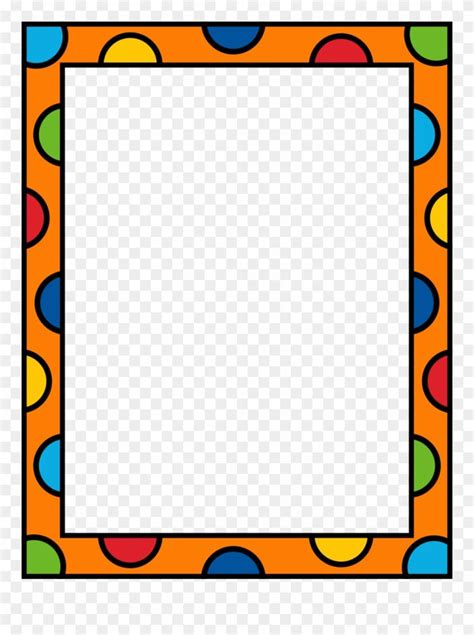 Marcos Escolares - Clipart Borders And Frames for Kindergarten