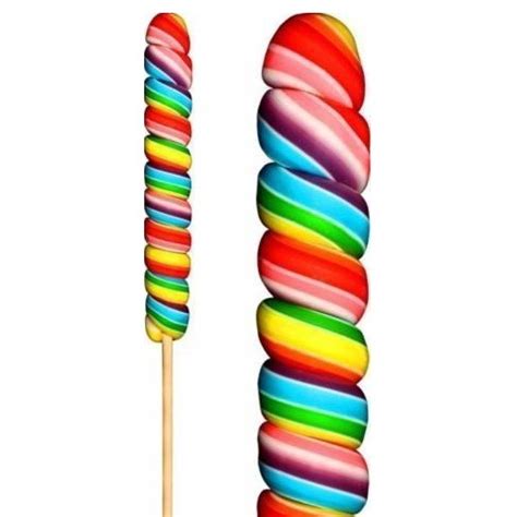 CRAZY CANDY FACTORY RAINBOW TWIST LOLLIPOPS (80g) – American Candys