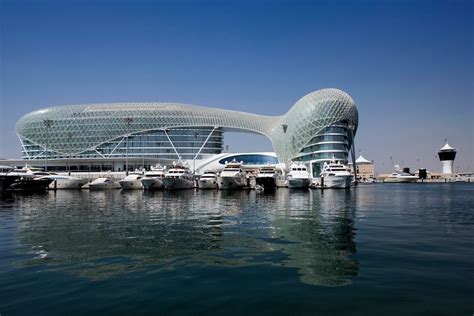 W Abu Dhabi - Yas Island Is the World's Only Hotel Located Atop a Grand ...