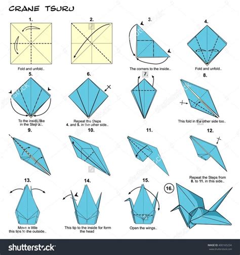 Origami Animals Easy Easy Origami Crane Folding Instructions Origami Maker Easy Beginners ...