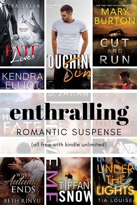 Kindle Unlimited Romantic Suspense Novels | Romantic suspense novels, Thriller books, Romantic ...