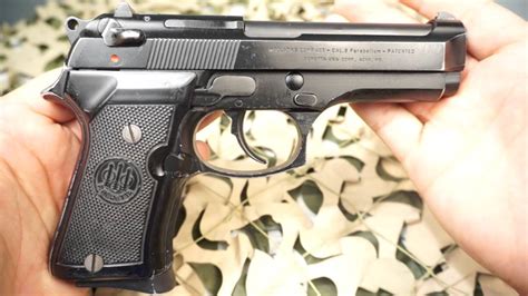 Beretta 92 Compact 92FS 9mm M9 US Military Duty Issue Police Pistol Overview - New World ...