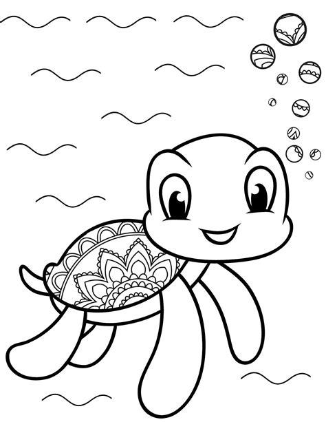 Mandala Animals Coloring Pages, Mandala Coloring for Kids, Mandala ...