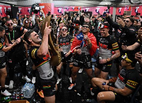 Panther party: Players celebrate after historic Grand Final win • The ...