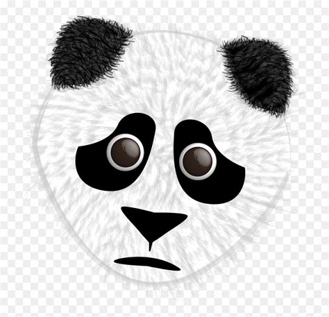 Head,fur,face - Logo Sad Panda, HD Png Download - vhv