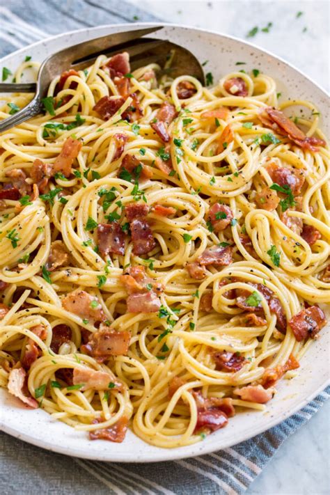 Pasta Recipes Carbonara