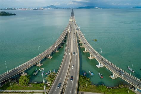 Penang Bridge Malaysia - Drone Photography