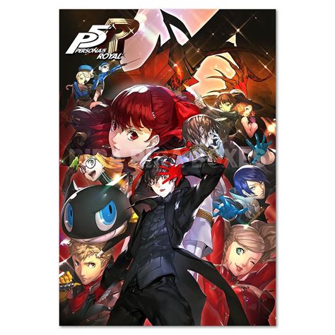 Persona 5 The Royal Game Poster | Official Promotional Art| High Quality Prints | Unframed ...