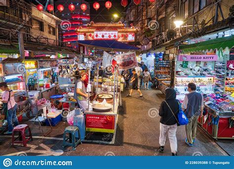 Taipei city night market editorial stock photo. Image of selection ...