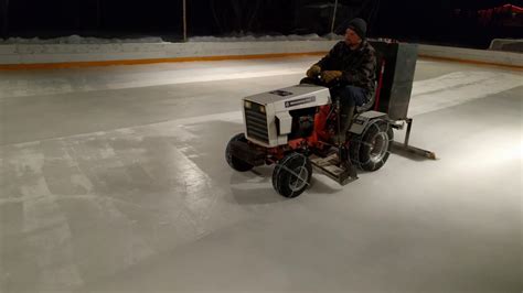 Homemade Ice Resurfacer (Zamboni) - YouTube