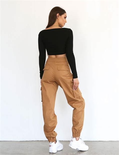 Aliyah Cargo Pant - Deep Tan | Fashion outfits, Outfits, Clothes