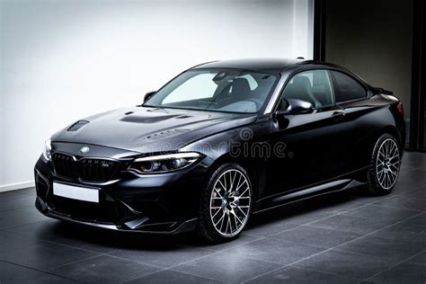 Black BMW M2 Shot in the Garage Editorial Stock Photo - Image of carbon, indoors: 182136758