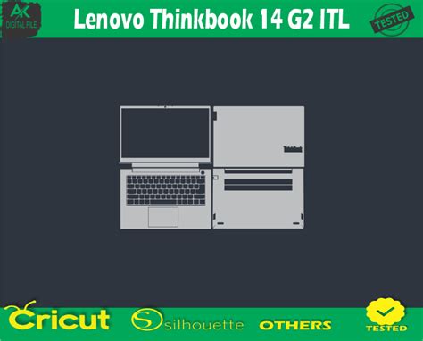 Lenovo Thinkbook 14 G2 ITL Skin Vector Template - 6.00