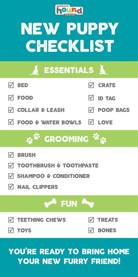 NEW PUPPY CHECKLIST | BuzzWoof by Outward Hound