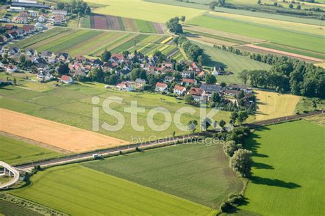 Aerial View Of Cultivated Land On Bavaria Stock Photo | Royalty-Free | FreeImages