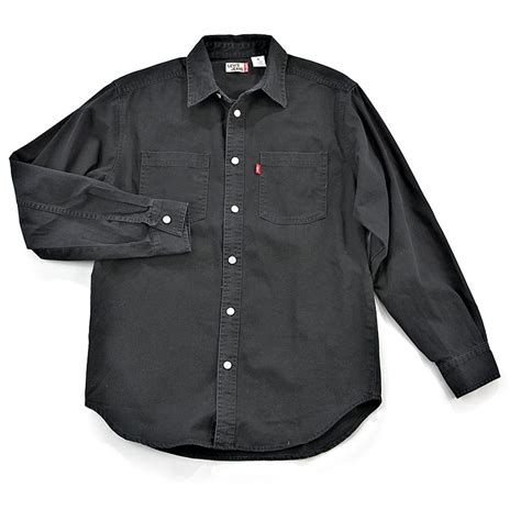 Levi's® Denim Long - sleeve Shirt, Black - 132581, Shirts at Sportsman's Guide