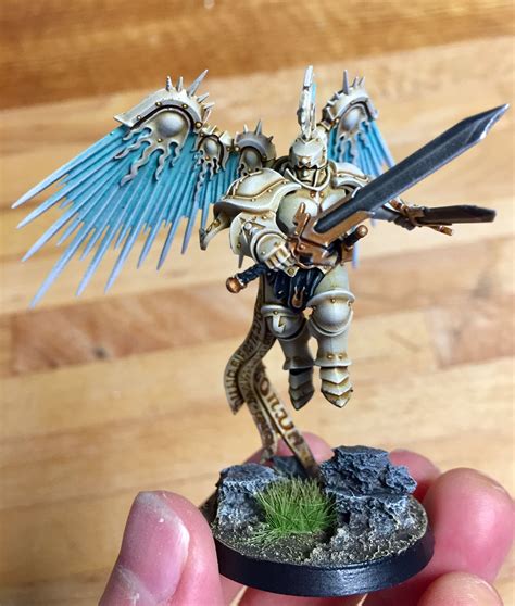 Stormcast Eternal Prosecutor with swords in bone armour | Mini ...