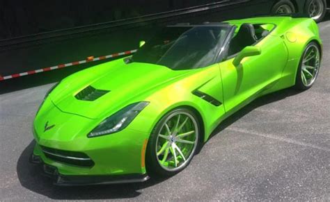 [PICS] It's Not Everyday You See a Widebody C7 Corvette in Antifreeze ...