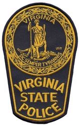 Virginia State Police Patch