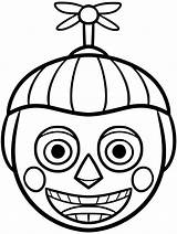 Balloon Boy Five Nights At Freddys coloring Page  Download Print Or sketch template