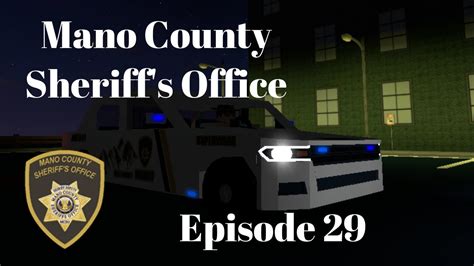 Mano County Sheriff's Office | Episode 29 | NEW CARS!!! - YouTube