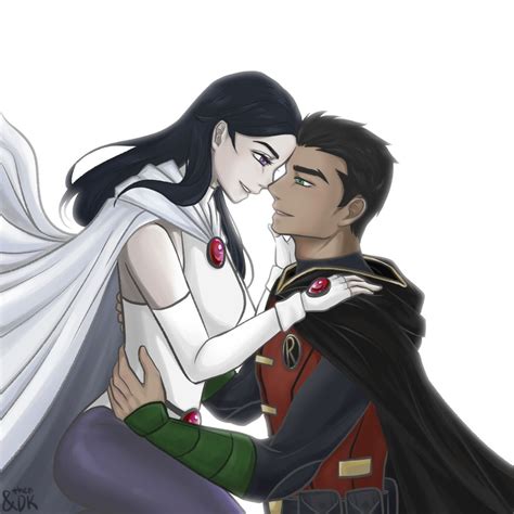 Why (Not) ? (Posts tagged damirae) | Raven teen titans, Robin and raven, Teen titans