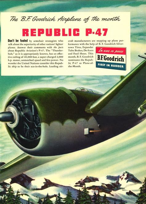 Vintage Airplane Poster Republic P-47 Thunderbolt Poster - Etsy ...