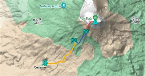 Mount Ararat Map