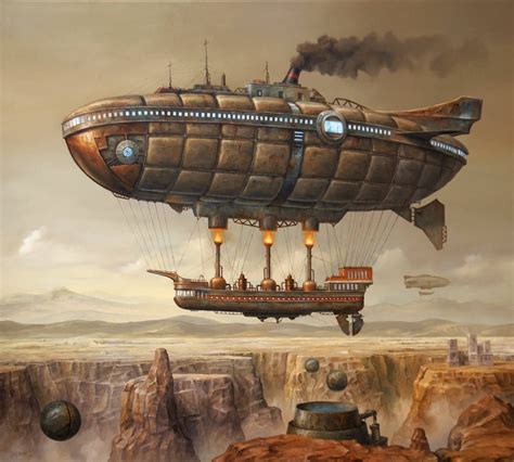 Futuristic Steamer in 2019 | Steampunk artwork, Steampunk airship, Steampunk ship